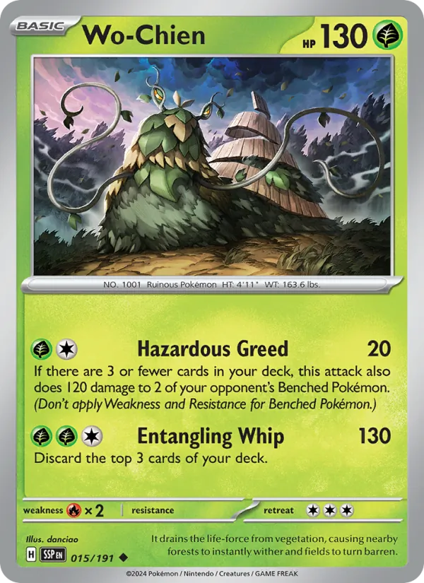 Wo-Chien — Surging Sparks 015/191
