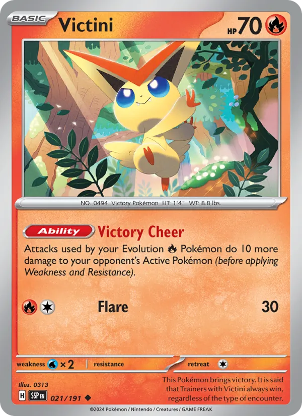 Victini — Surging Sparks 021/191
