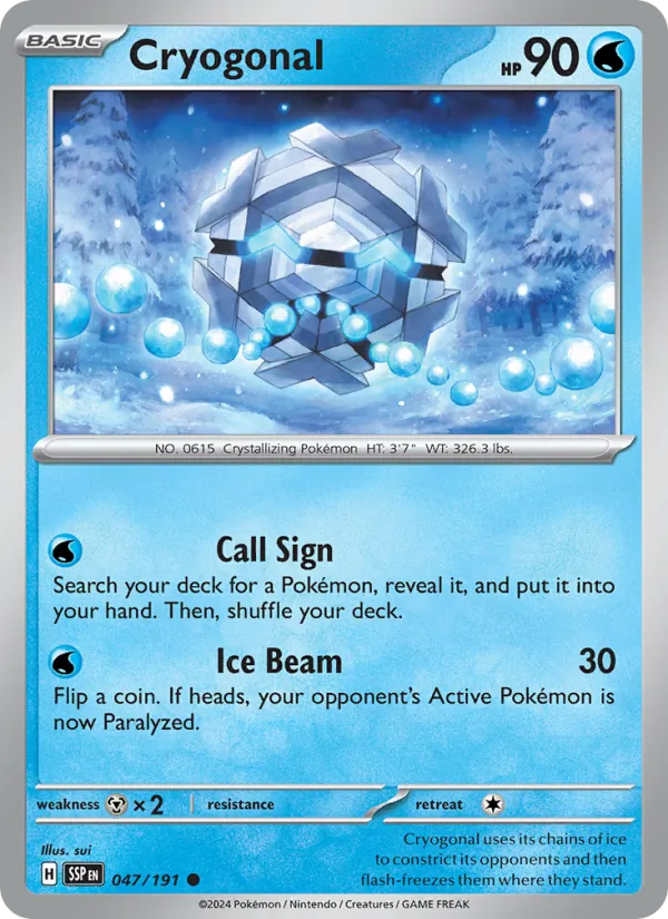 Cryogonal — Surging Sparks 047/191