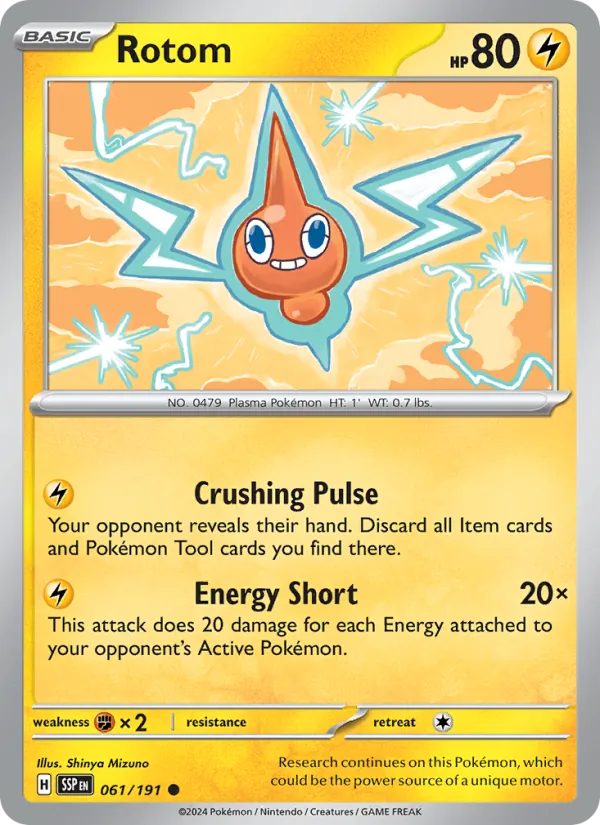 Rotom — Surging Sparks 061/191
