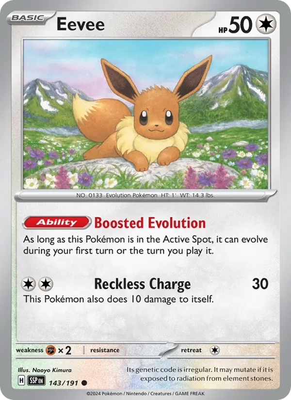 Eevee — Surging Sparks 143/191