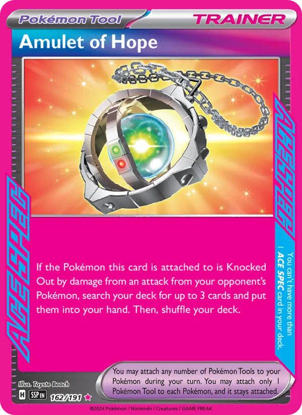 Amulet of Hope — Surging Sparks 162/191