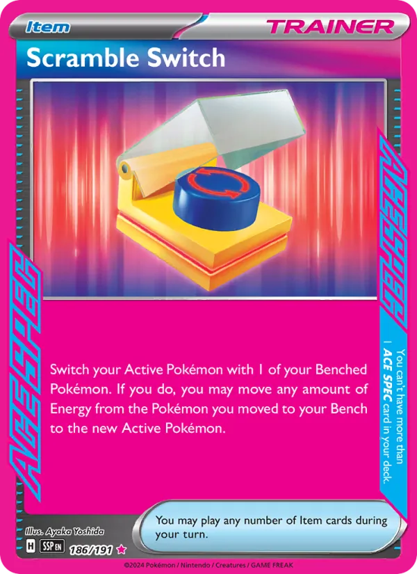 Scramble Switch — Surging Sparks 186/191