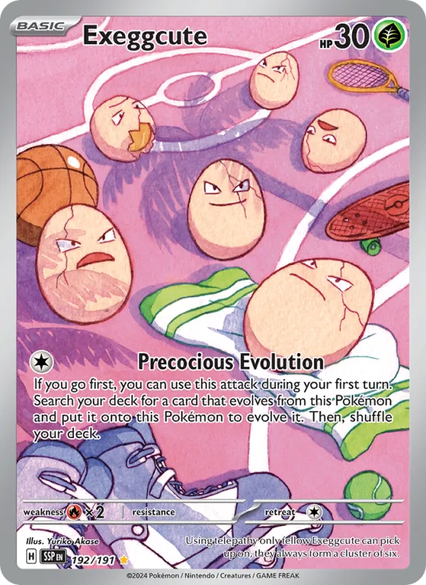 Exeggcute — Surging Sparks 192/191