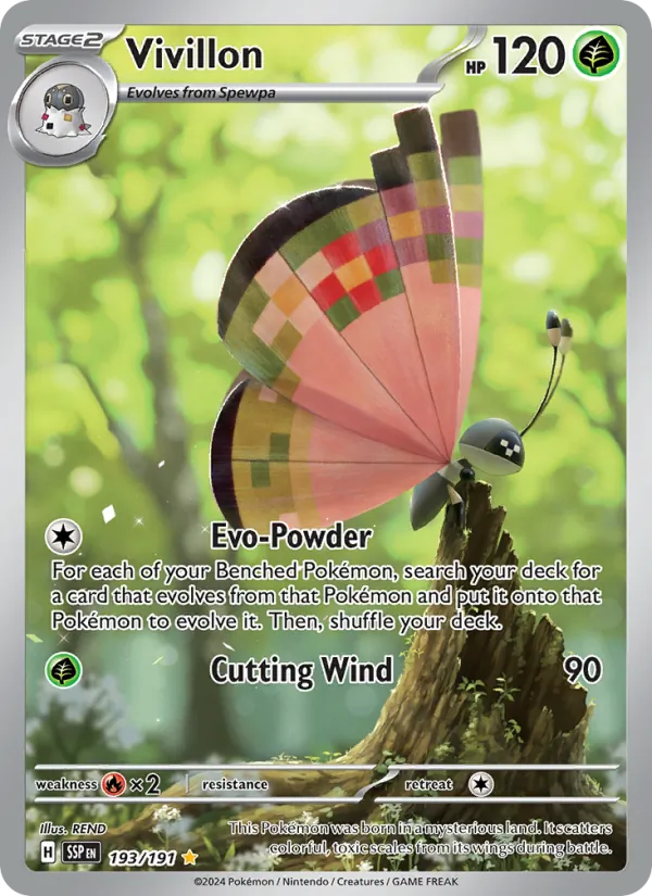 Vivillon — Surging Sparks 193/191