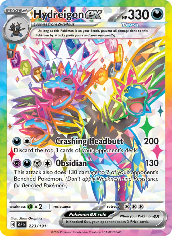 Hydreigon ex — Surging Sparks 223/191