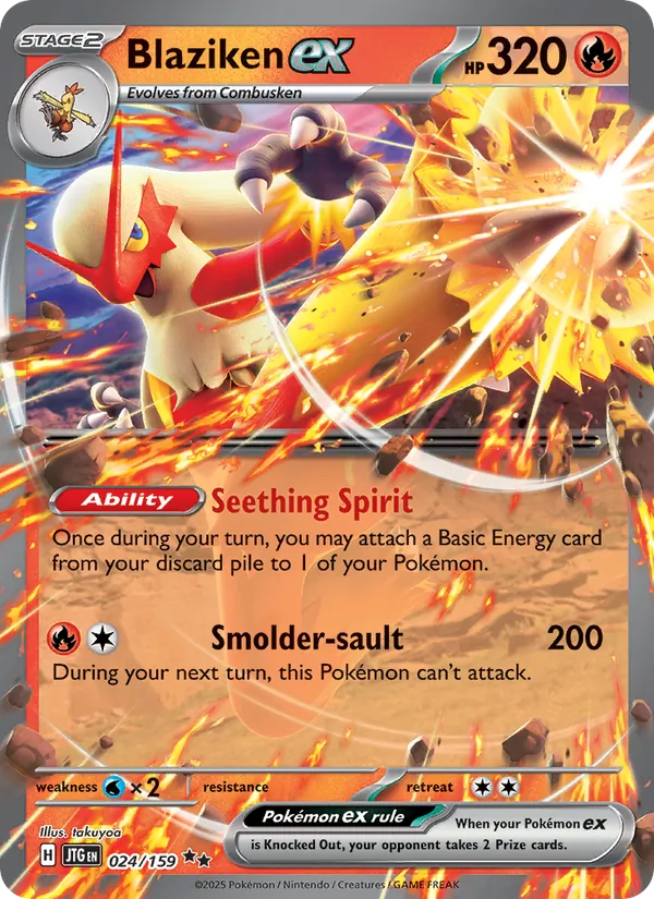Blaziken ex — Journey Together 024/159