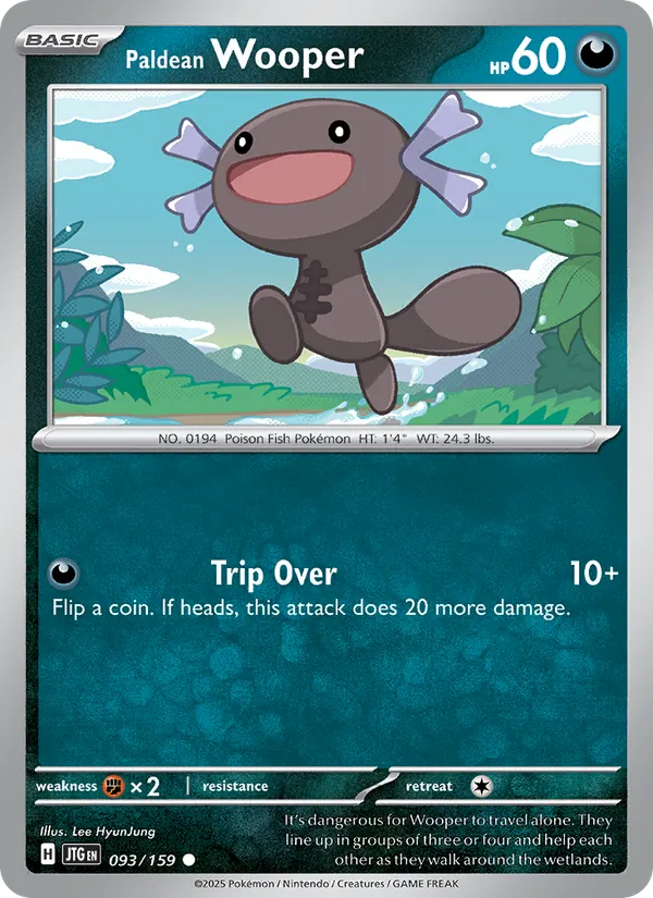 Paldean Wooper — Journey Together 093/159