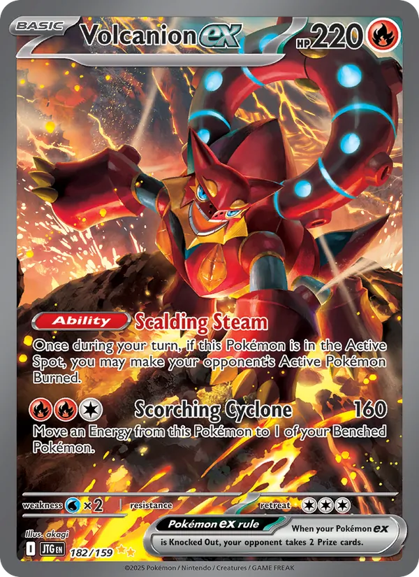 Volcanion ex — Journey Together 182/159