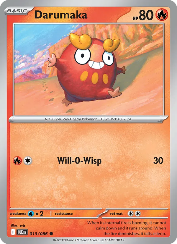 Darumaka — Black Bolt 013/86