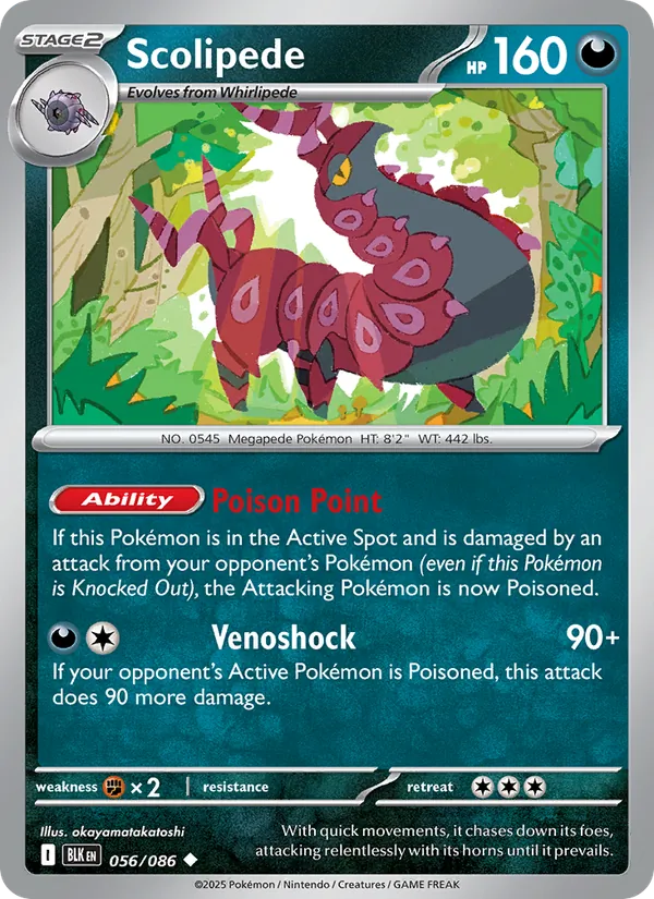 Scolipede — Black Bolt 056/86