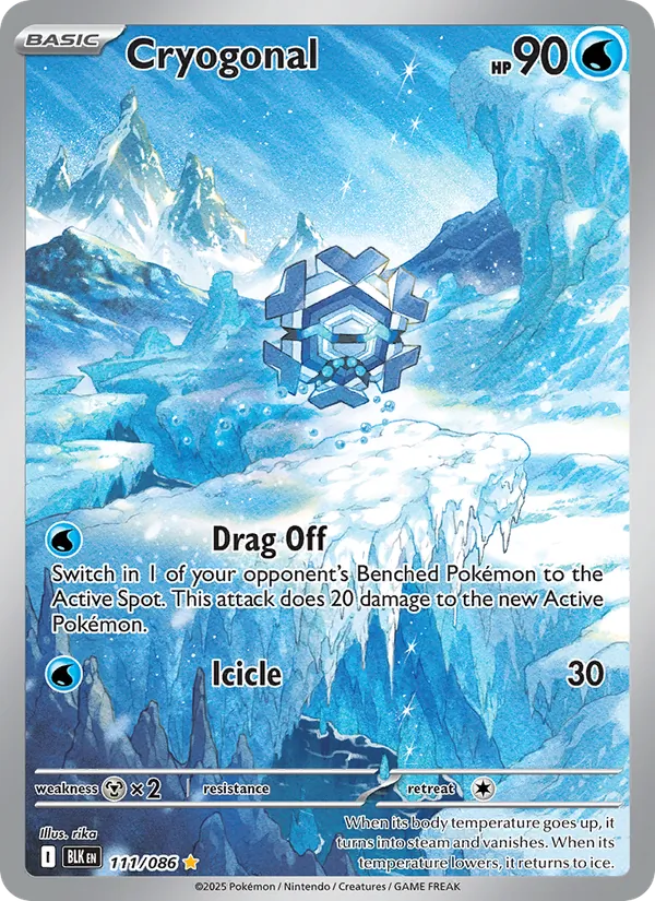 Cryogonal — Black Bolt 111/86