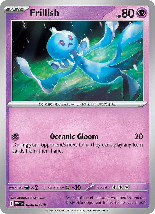 Frillish — White Flare 044/86