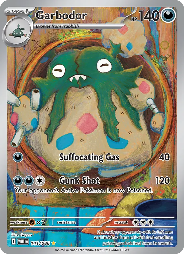 Garbodor — White Flare 141/86