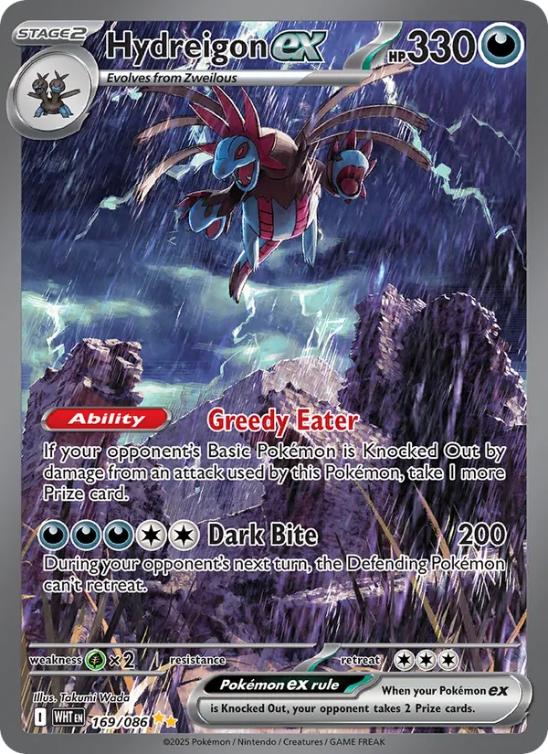 Hydreigon ex — White Flare 169/86