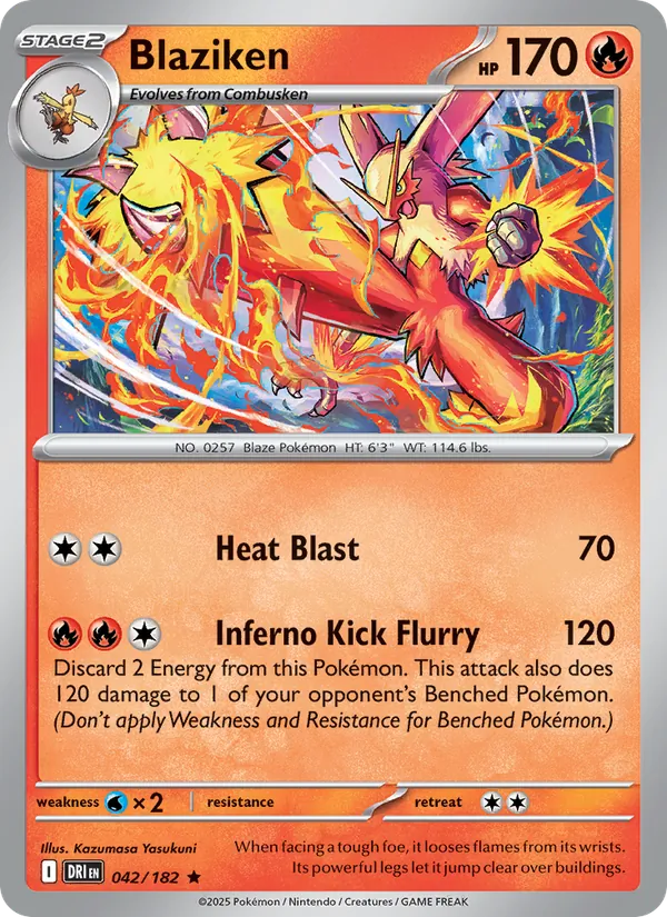 Blaziken — Destined Rivals 042/182