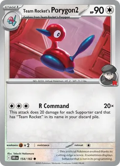 Porygon2 de la Team Rocket
