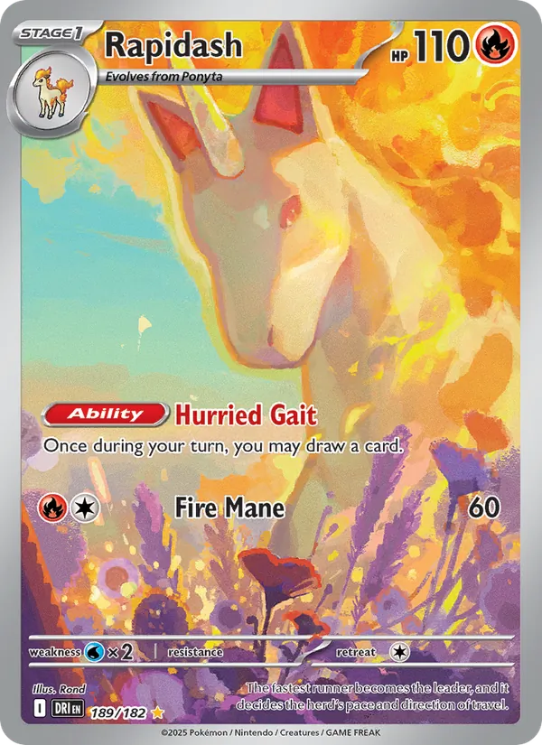 Rapidash — Destined Rivals 189/182