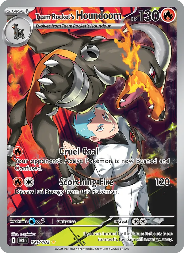 Team Rocket's Houndoom — Destined Rivals 191/182