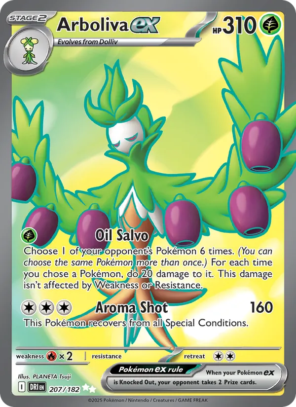 Arboliva ex — Destined Rivals 207/182