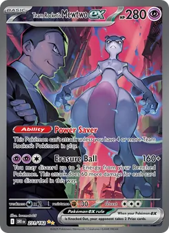 Mewtwo-ex de la Team Rocket