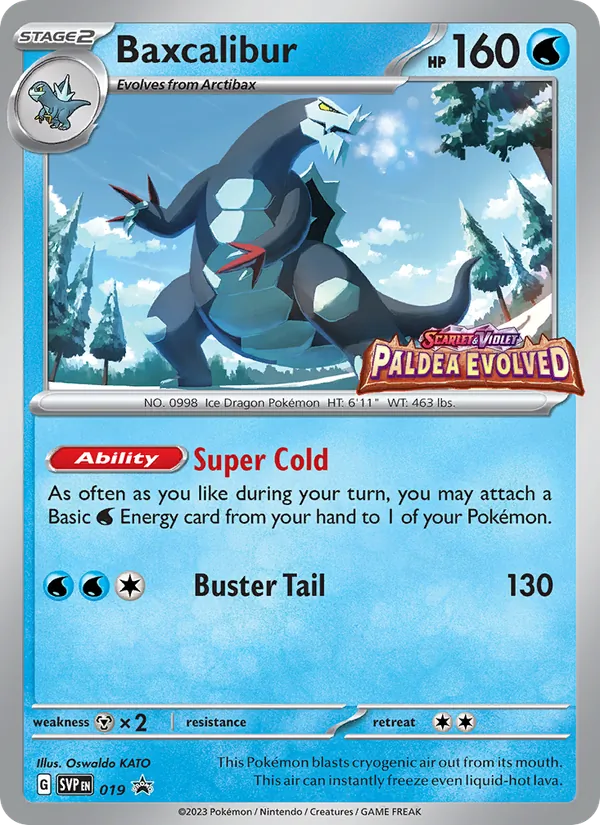 Baxcalibur — SVP Black Star Promos 019/225