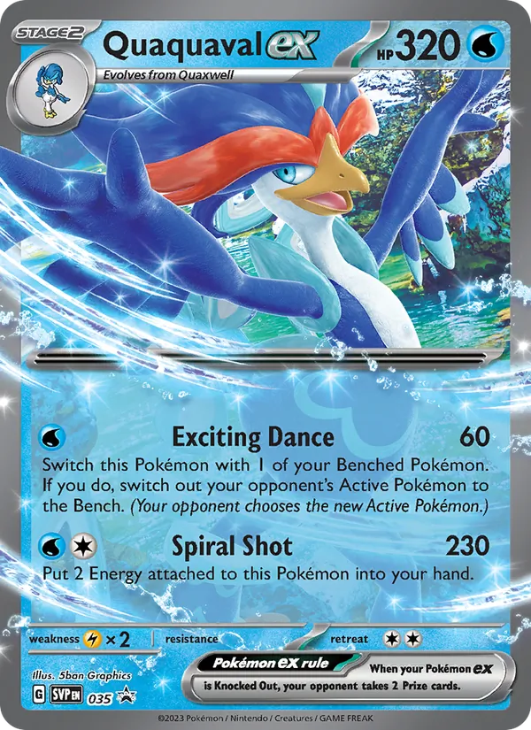 Quaquaval ex — SVP Black Star Promos 035/225