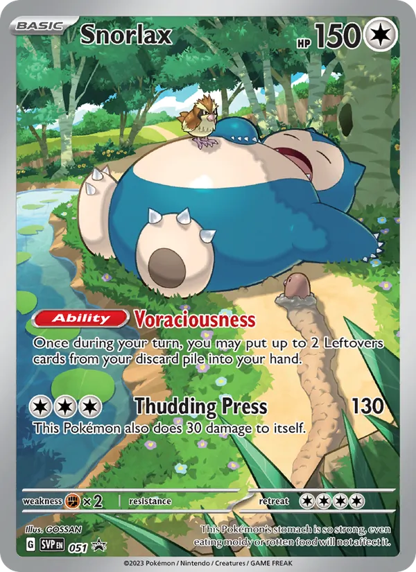 Snorlax — SVP Black Star Promos 051/225