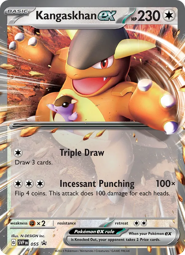 Kangaskhan ex — SVP Black Star Promos 055/225