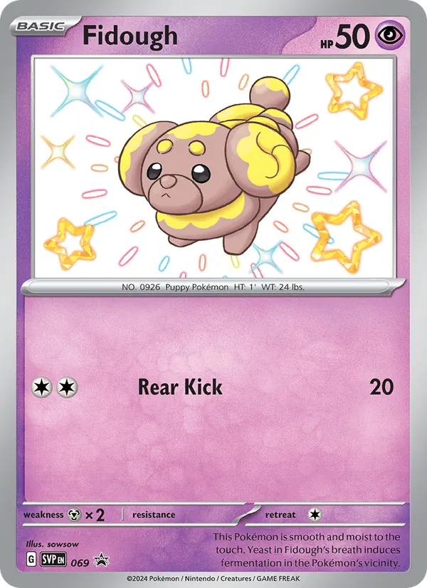 Fidough — SVP Black Star Promos 069/225