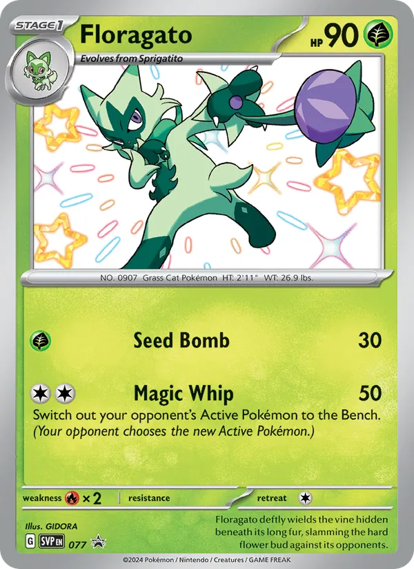Floragato — SVP Black Star Promos 077/225