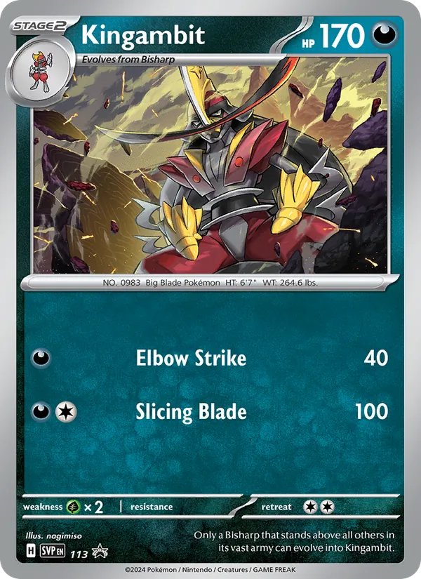 Kingambit — SVP Black Star Promos 113/225