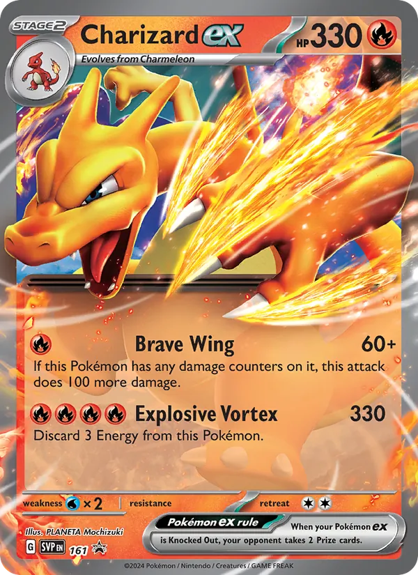Charizard ex — SVP Black Star Promos 161/225