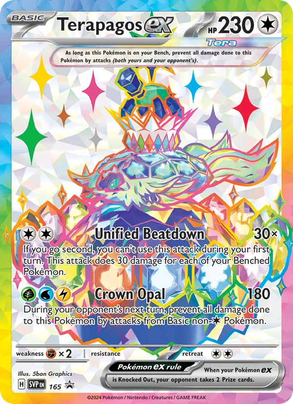 Terapagos ex — SVP Black Star Promos 165/225