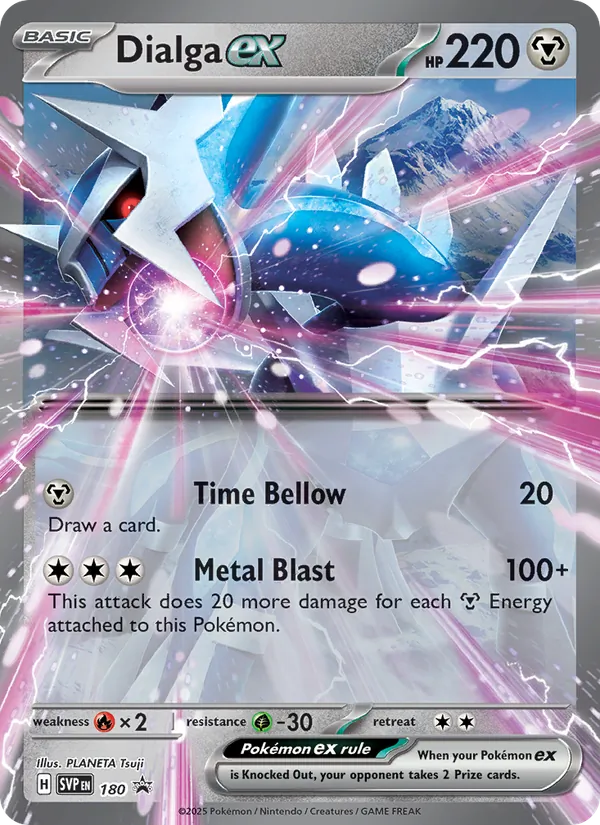 Dialga ex — SVP Black Star Promos 180/225
