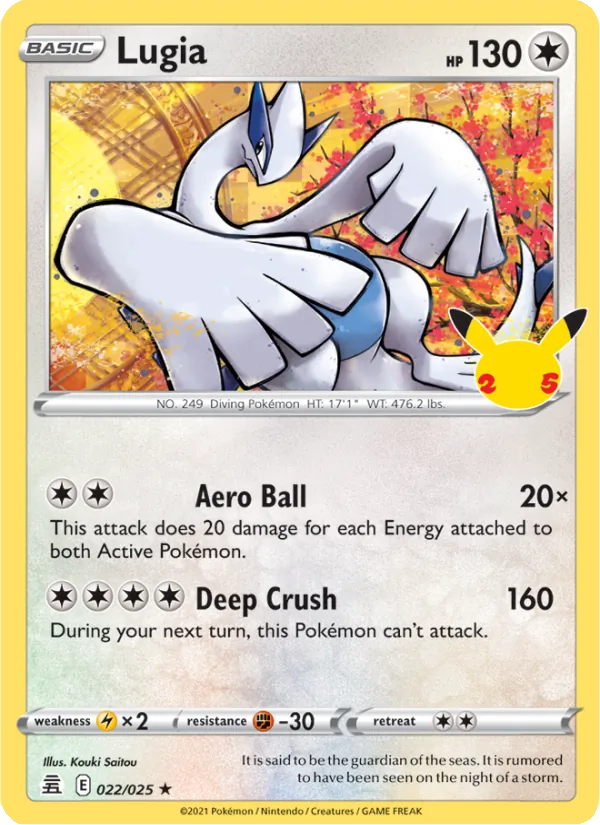 Lugia — Celebrations 22/25