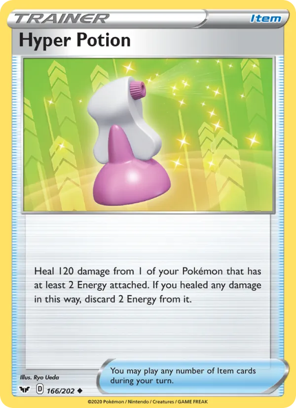 Hyper Potion — Sword & Shield 166/202