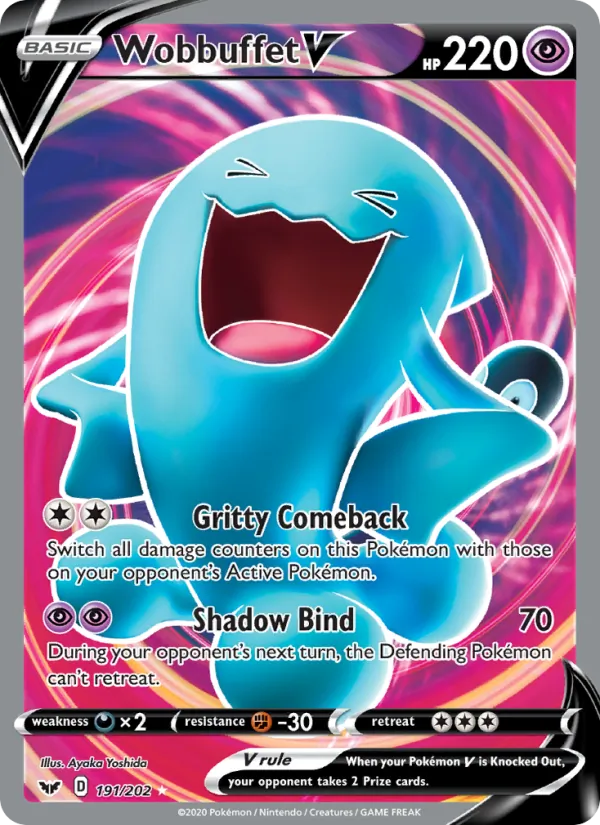 Wobbuffet V — Sword & Shield 191/202