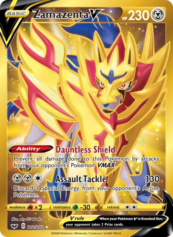 Zamazenta V — Épée et Bouclier 212/202