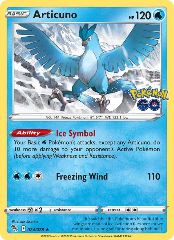 Artikodin — Pokémon GO 024/78