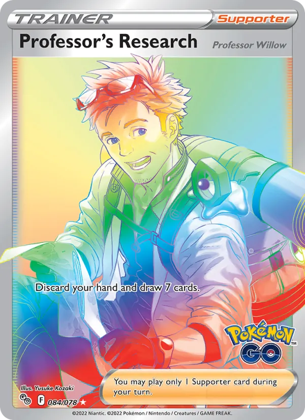Professor's Research — Pokémon GO 084/78