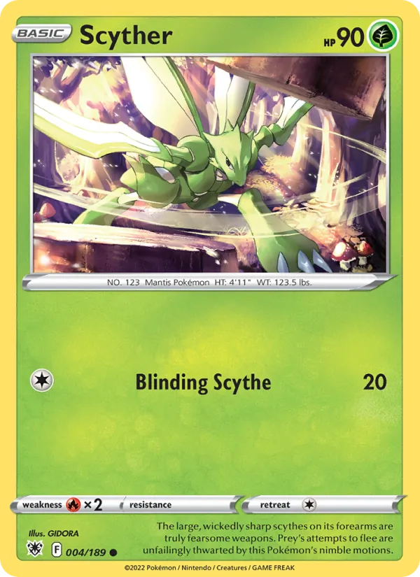 Scyther — Astral Radiance 004/189