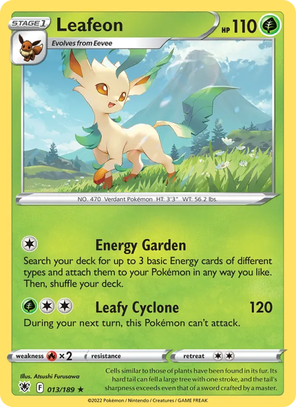 Leafeon — Astral Radiance 013/189