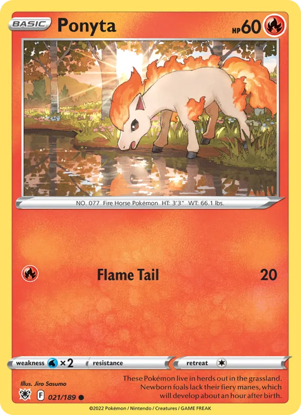Ponyta — Astral Radiance 021/189
