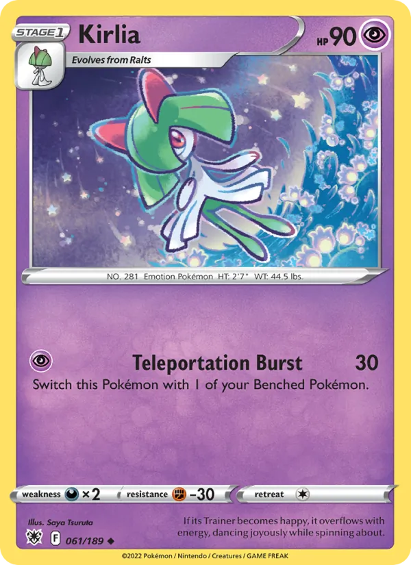 Kirlia — Astres Radieux 061/189