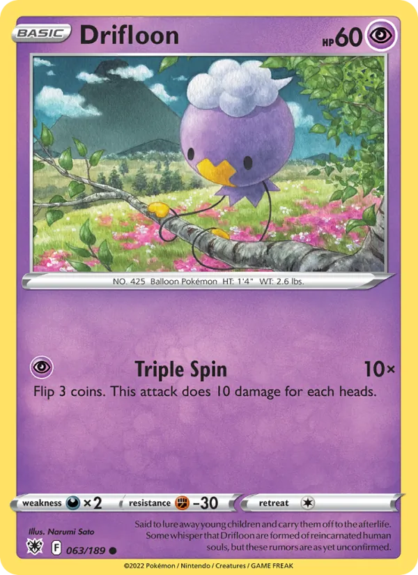 Drifloon — Astral Radiance 063/189
