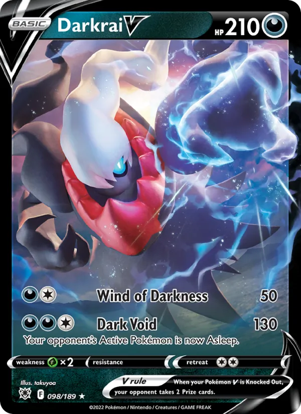 Darkrai V — Astral Radiance 098/189