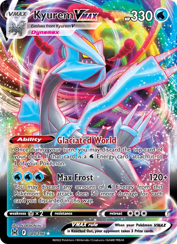Kyurem VMAX — Origine Perdue 049/196