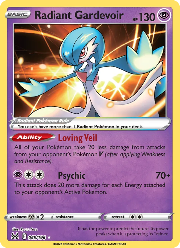 Gardevoir Radieux — Origine Perdue 069/196