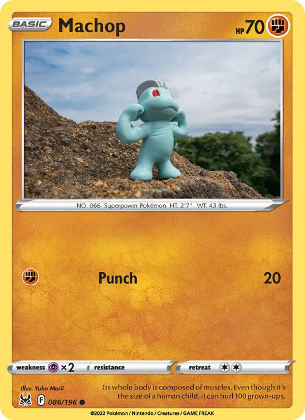 Machop — Lost Origin 086/196